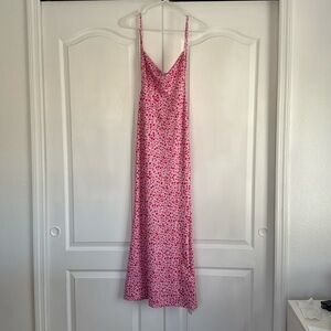 Summer Pink Long Dress (Never worn/tags on)